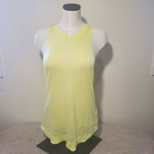 Clean Lines Tank Top in yellow, size S